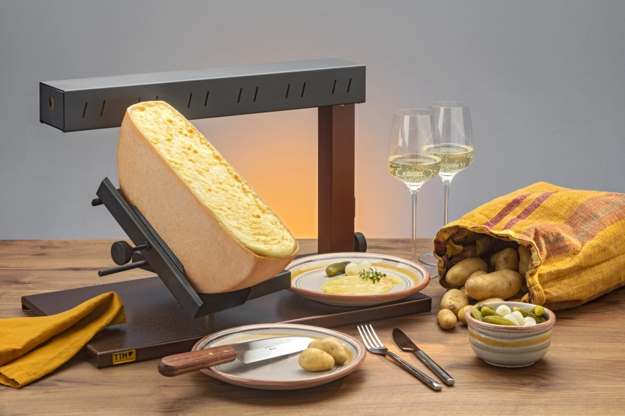 Location de Four à raclette - demi meule