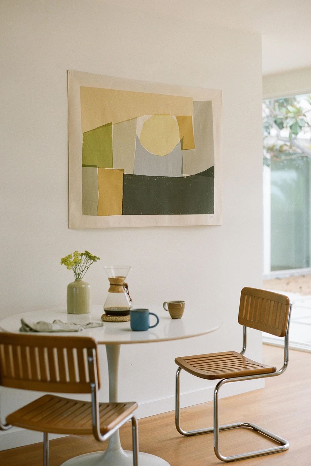 Tirage d&#39;art original BURREN toile 100% coton avec œillets cousus 36 x 48 (É.-U.)
