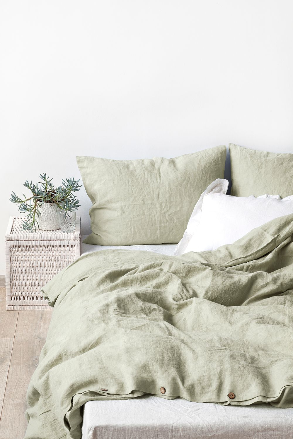 Couvre duvet Queen SAUGE