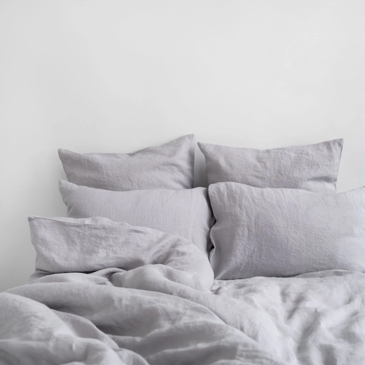 Couvre duvet KING Gris pâle