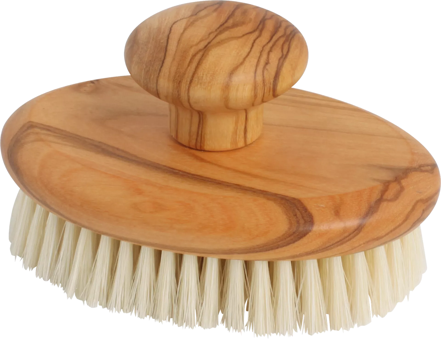Brosse de massage Spa bois d’olivier avec pommeau