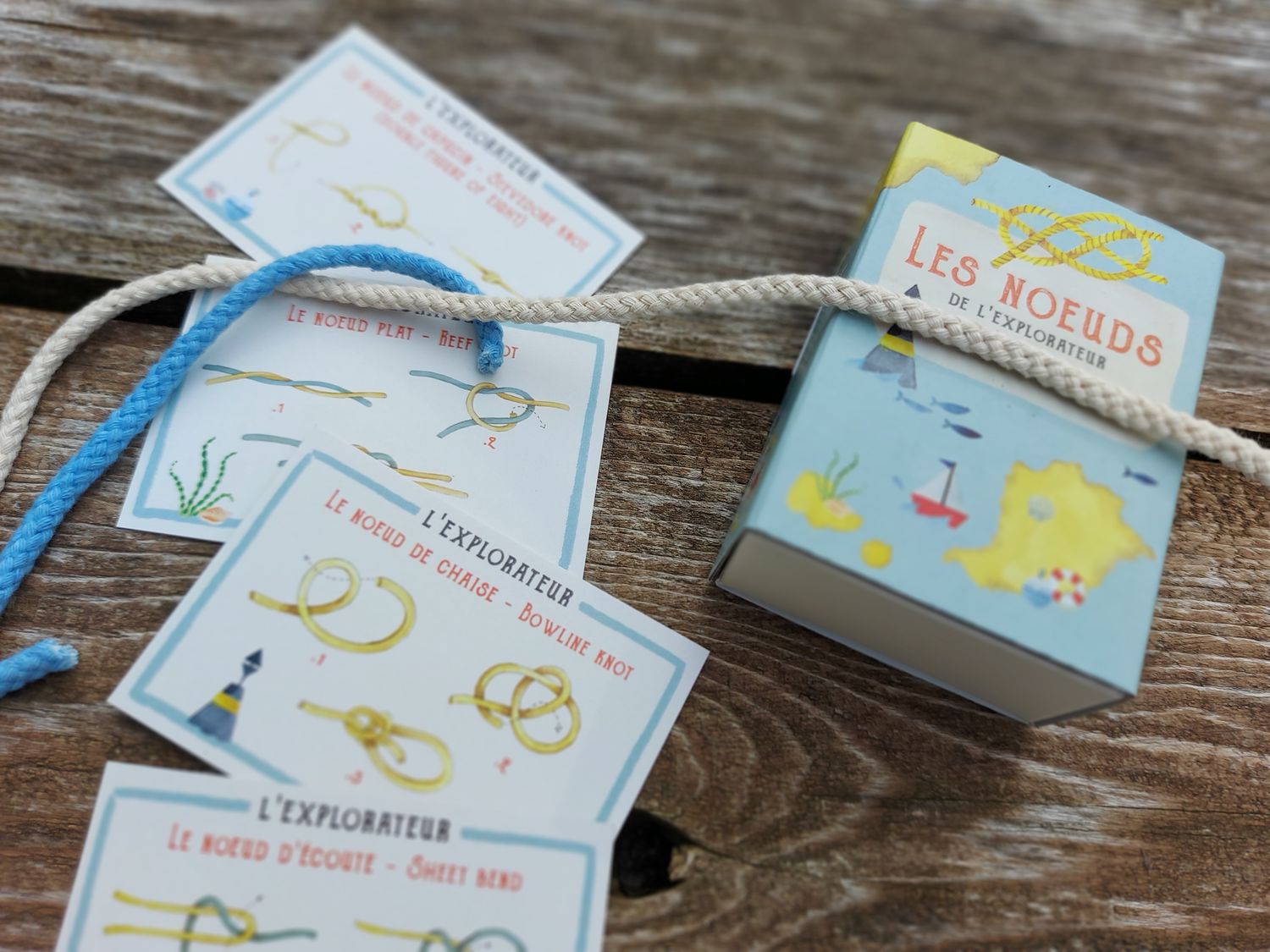 Nœuds de marin pour les marins en herbe (5 ans et +)