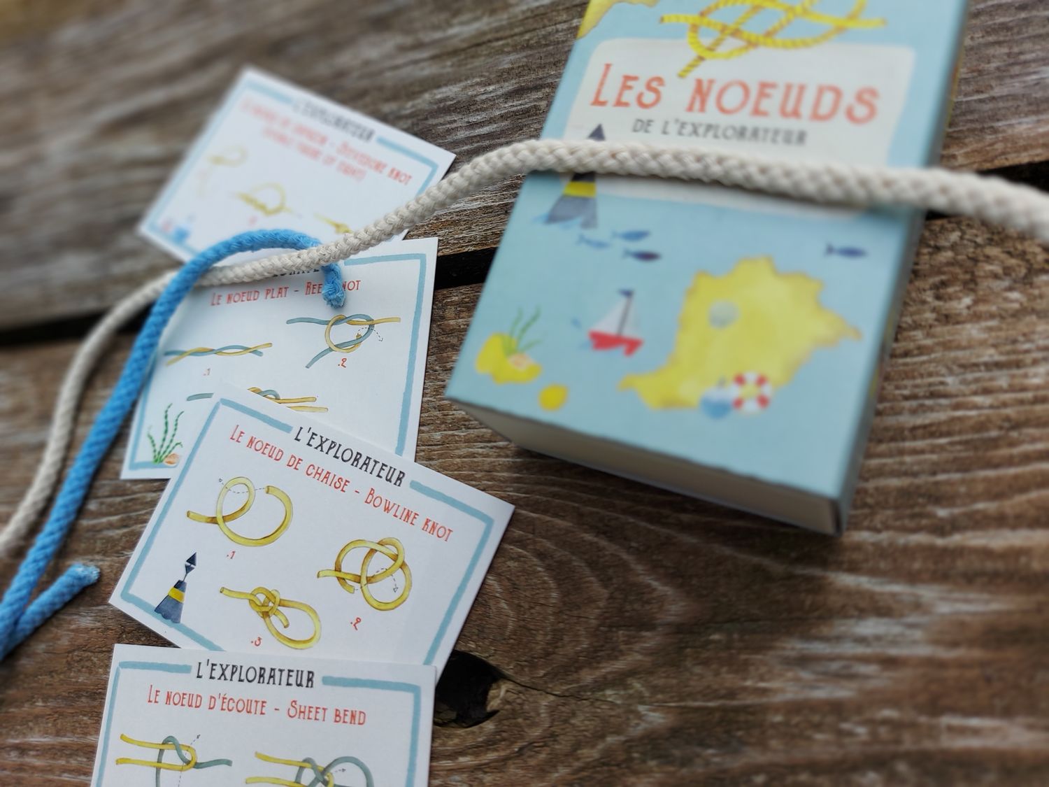 Nœuds de marin pour les marins en herbe (5 ans et +)
