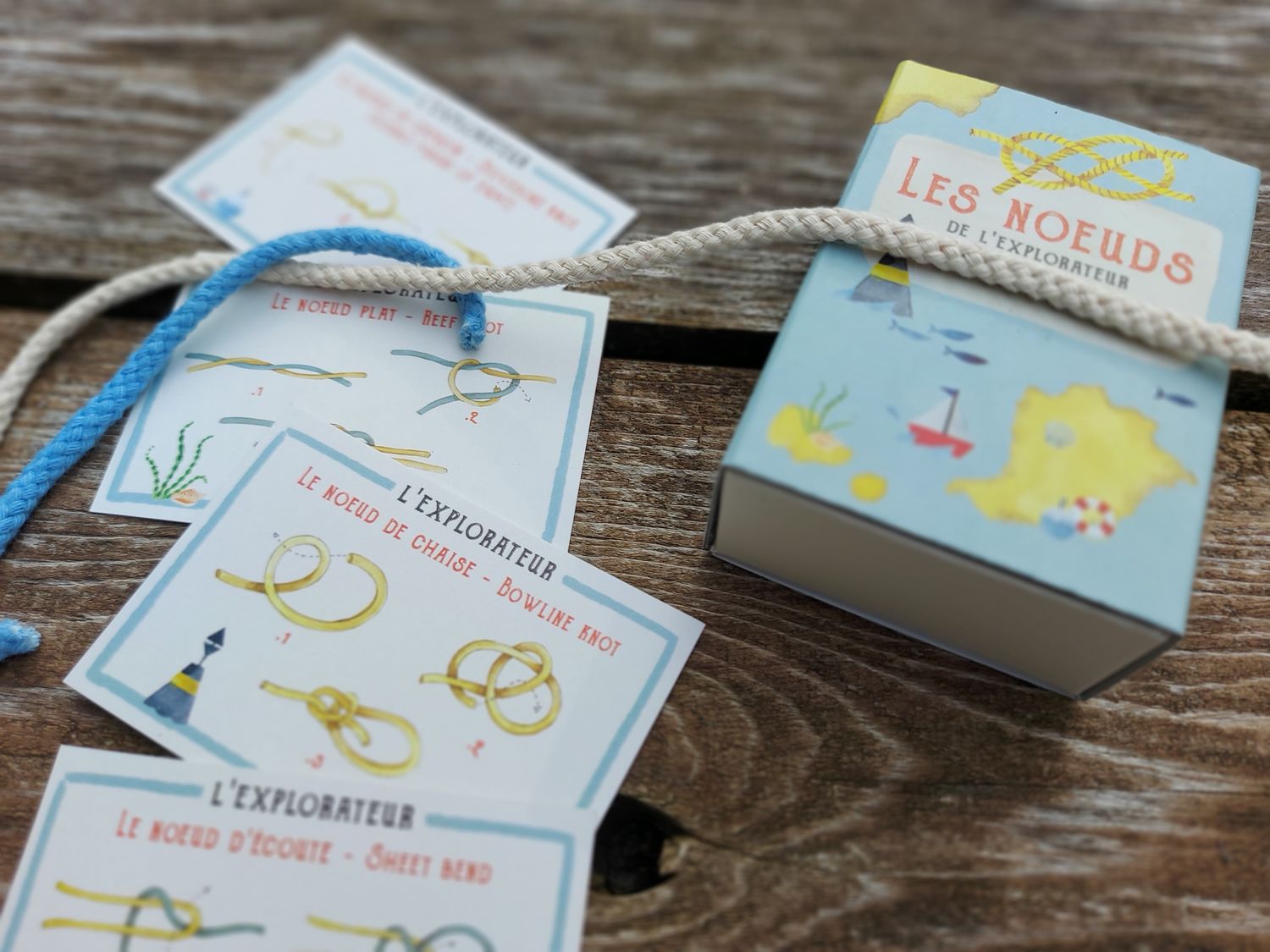 Nœuds de marin pour les marins en herbe (5 ans et +)