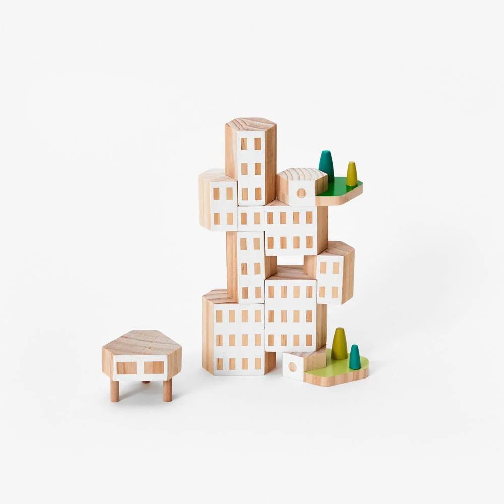 Blockitecture La cité jardin de designer James Paulius