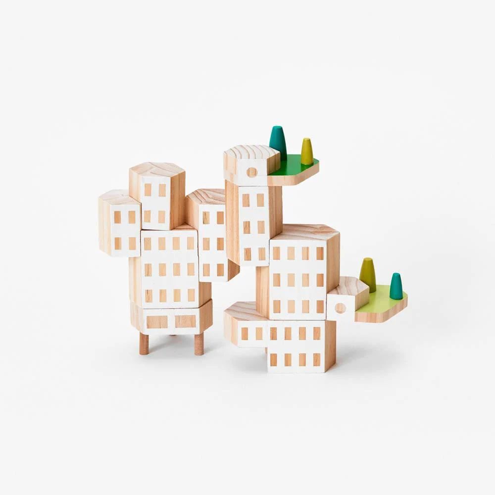 Blockitecture La cité jardin de designer James Paulius