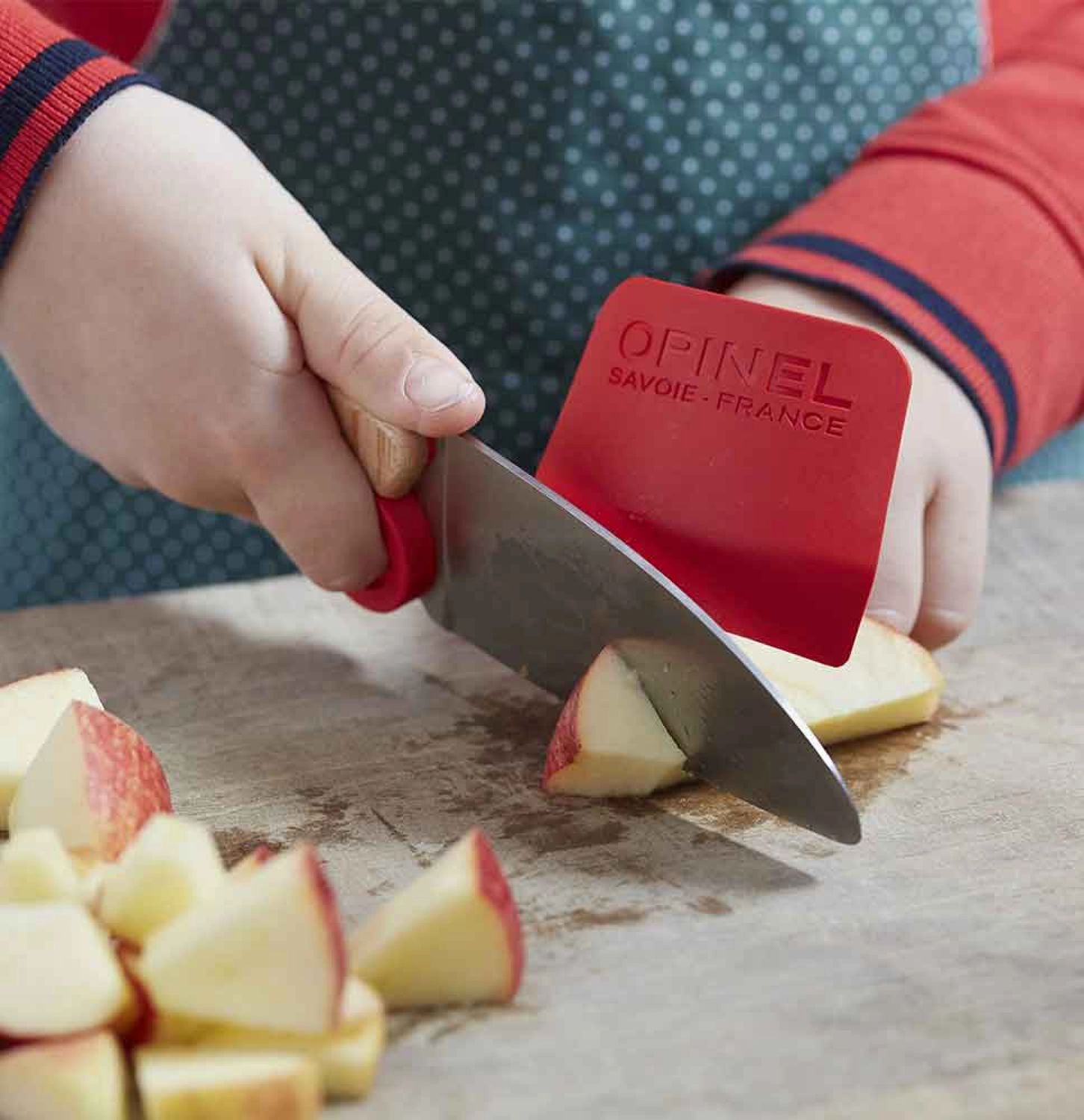 Couteau avec protège doigts PETIT CHEF Opinel