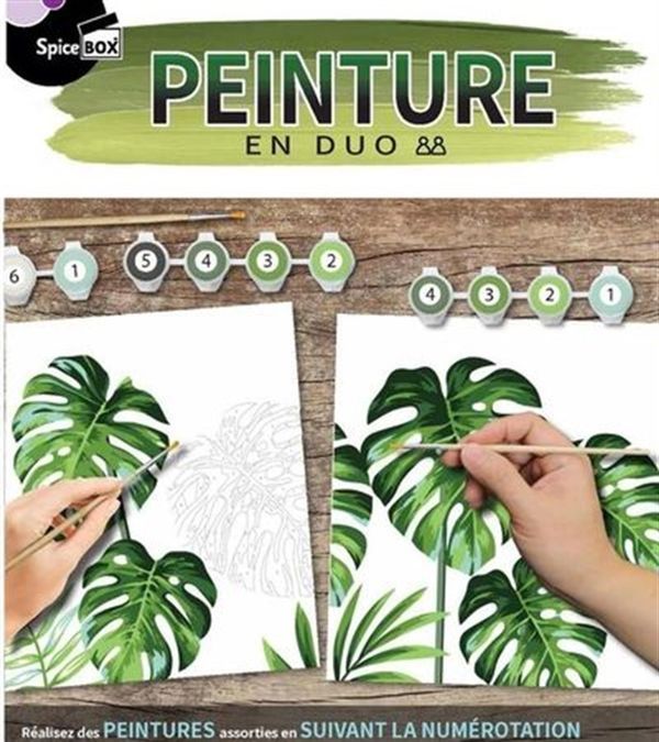 TROUSSE : Peinture en duo (peinture à numéros)