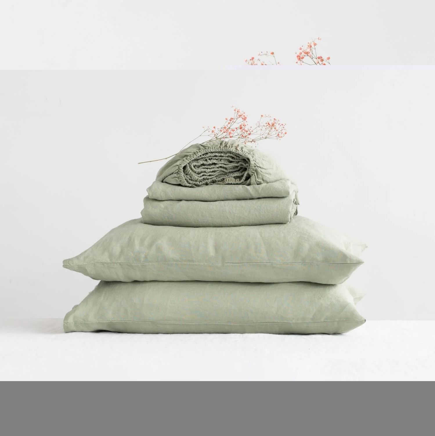 Ensemble draps Queen SAUGE