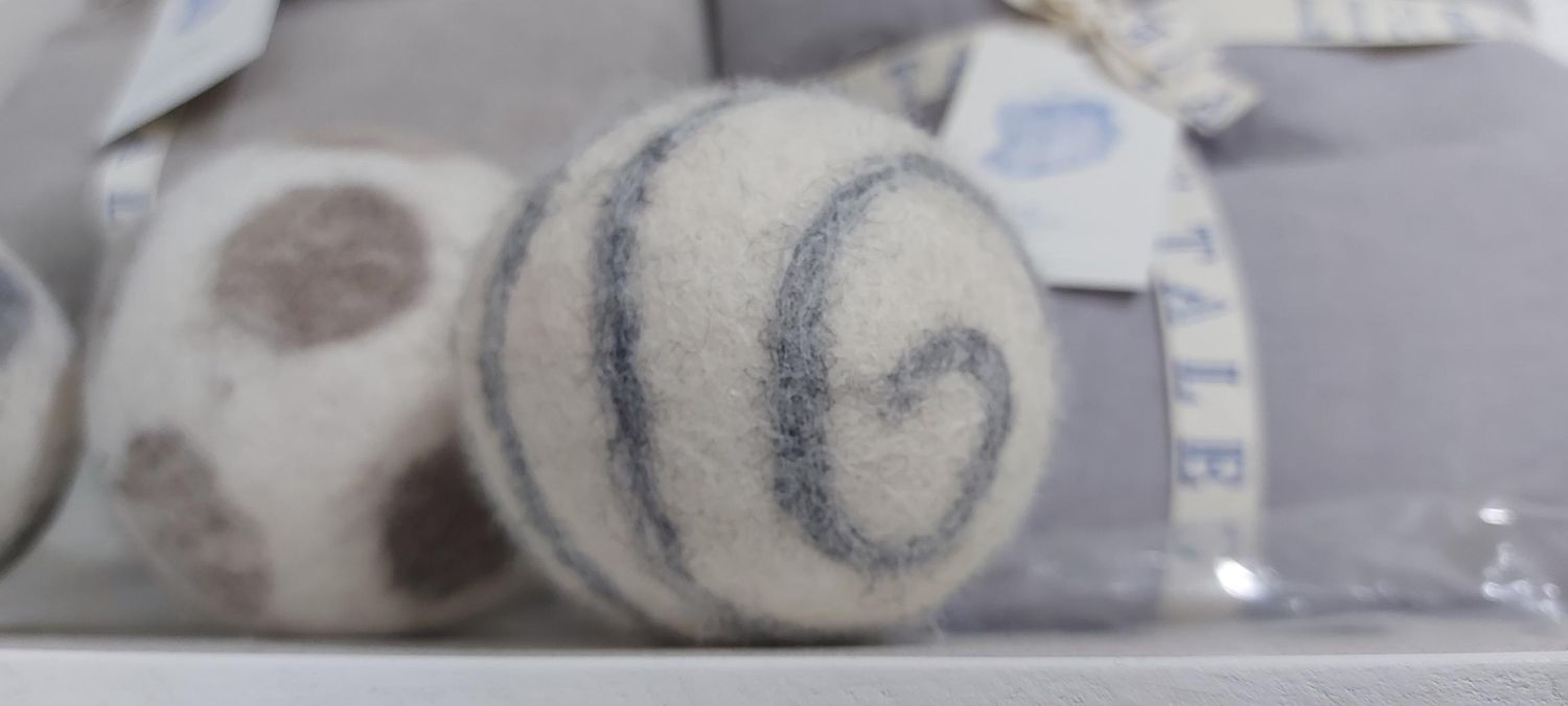 Spiral : Boule de séchage avec motif à la main FAIRTRADE (Nepal)