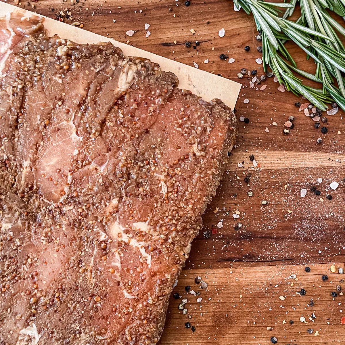 Viande à fondue marinée de porcelet au lait - Secret de la Mère Gaspor!