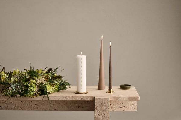 Bougie de luxe  - Éclat d&#39;olive (Danemark)