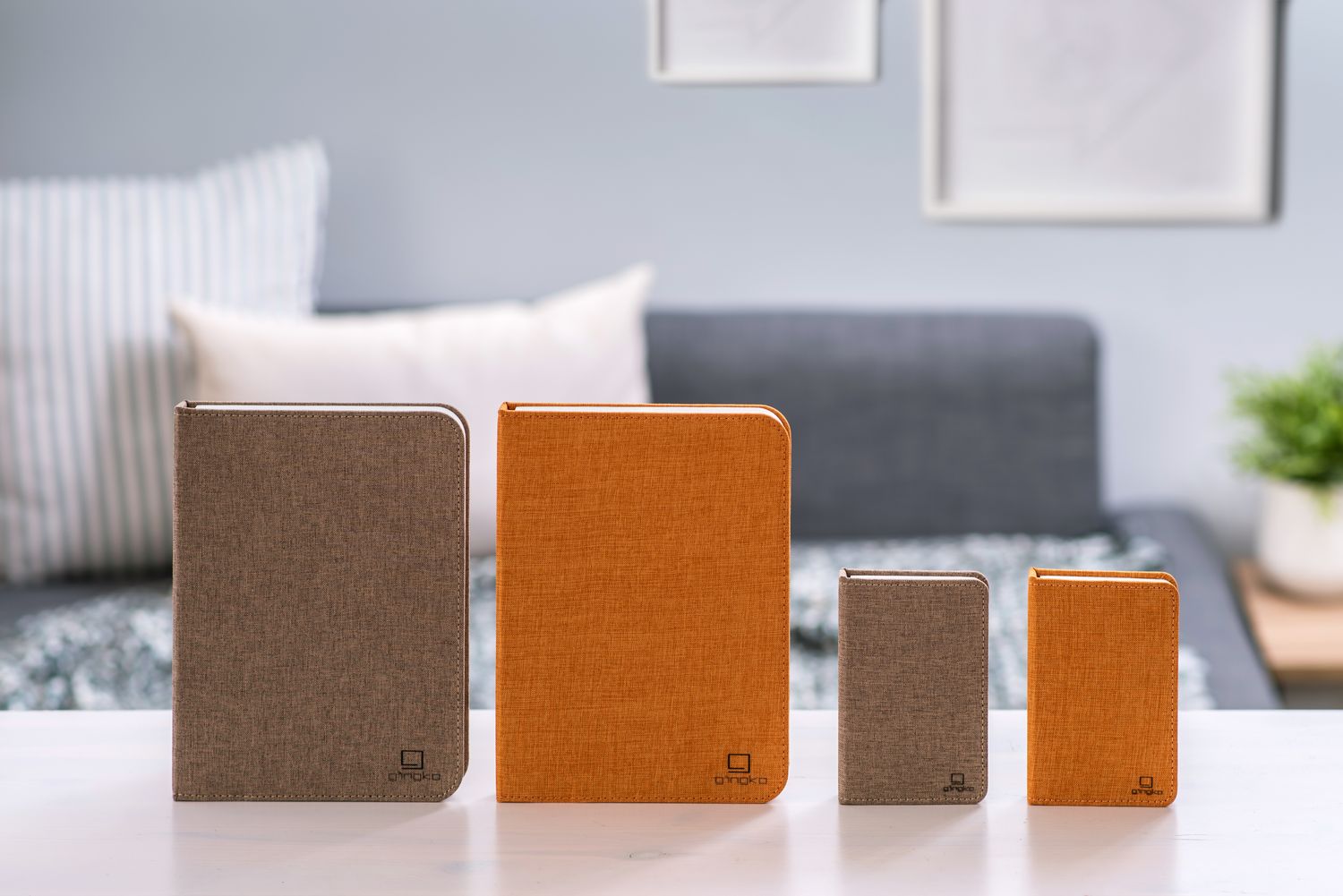 Lampe livre en lin - petite