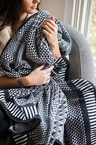 Couverture Solmate - Motif noir &amp; blanc