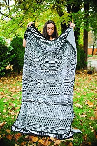 Couverture Solmate - Motif noir &amp; blanc