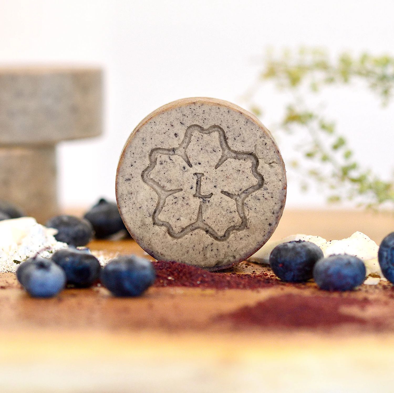 Barre nettoyante pour le visage Peau normale - Bleuets &amp; algues