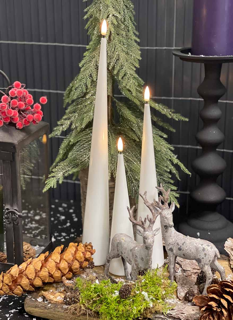 Chandelle deluxe CONE - LED 8&#39;&#39;