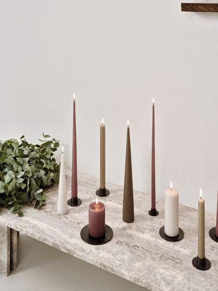 Deux porte-bougie en boîte cadeau (Danemark)