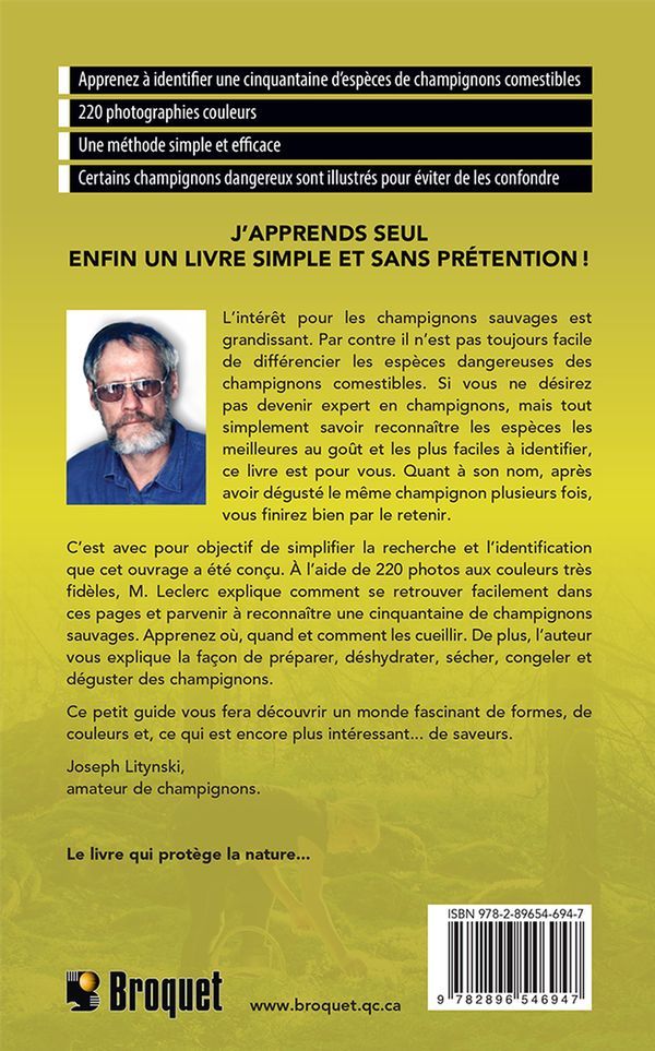 Champignons comestibles facile à identifier (Nouvelle édition)