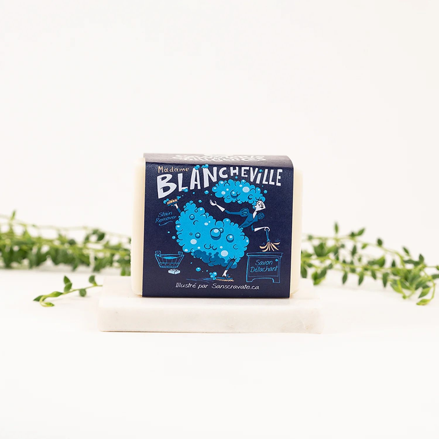 Madame Blancheville - savon détachant à l&#39;huile de coco (Qc)