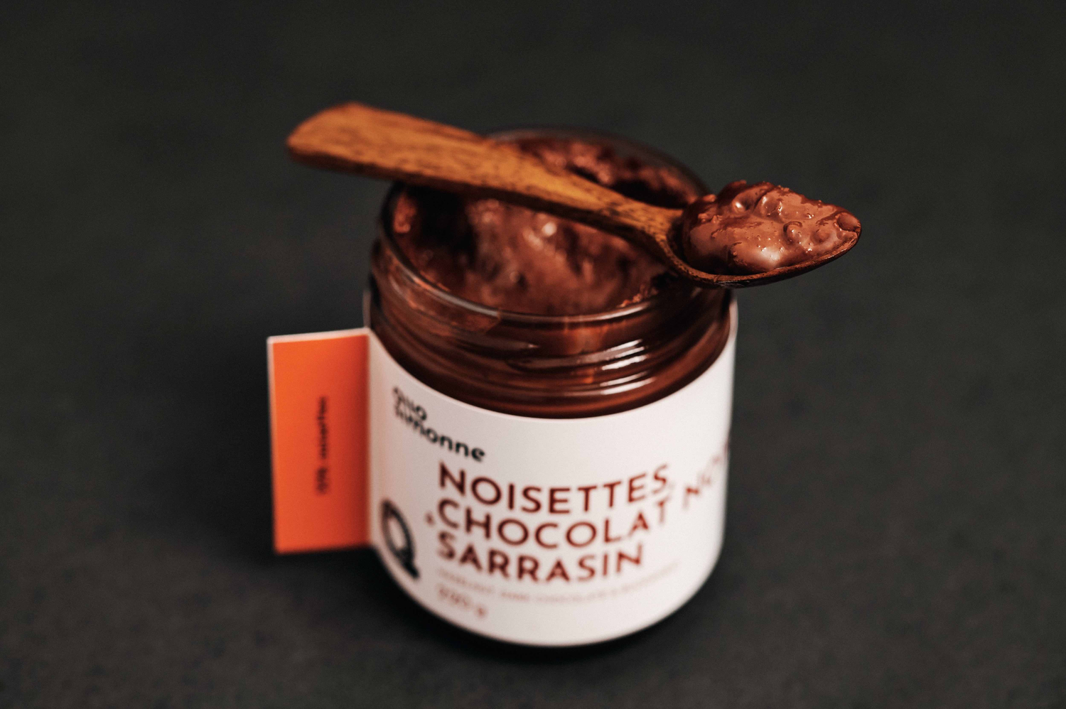 Tartinade Noisettes, Chocolat Noir &amp; Sarrasin 220g (Qc)