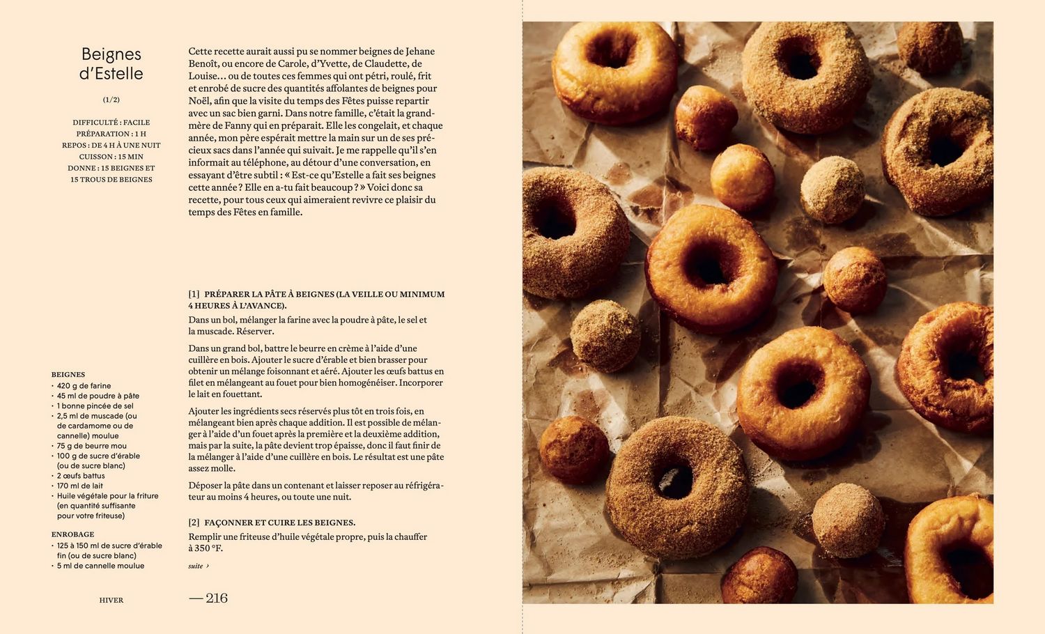 Les saisons de Gabrielle — Biscuits, érable et petits fruits (Qc)
