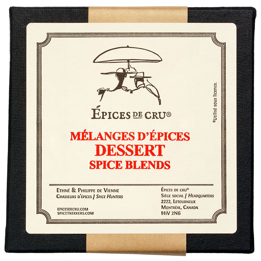 Coffret Mélanges d&#39;épices à dessert* (Qc &amp; monde)