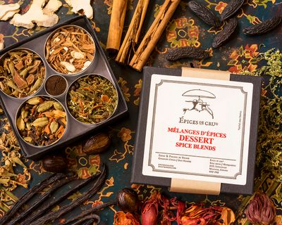 Coffret Mélanges d&#39;épices à dessert* (Qc &amp; monde)