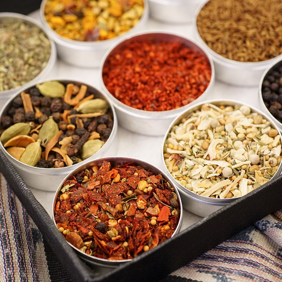 Coffret de Cuisine 101 - 12 épices &amp; mélanges incontournables (Int)