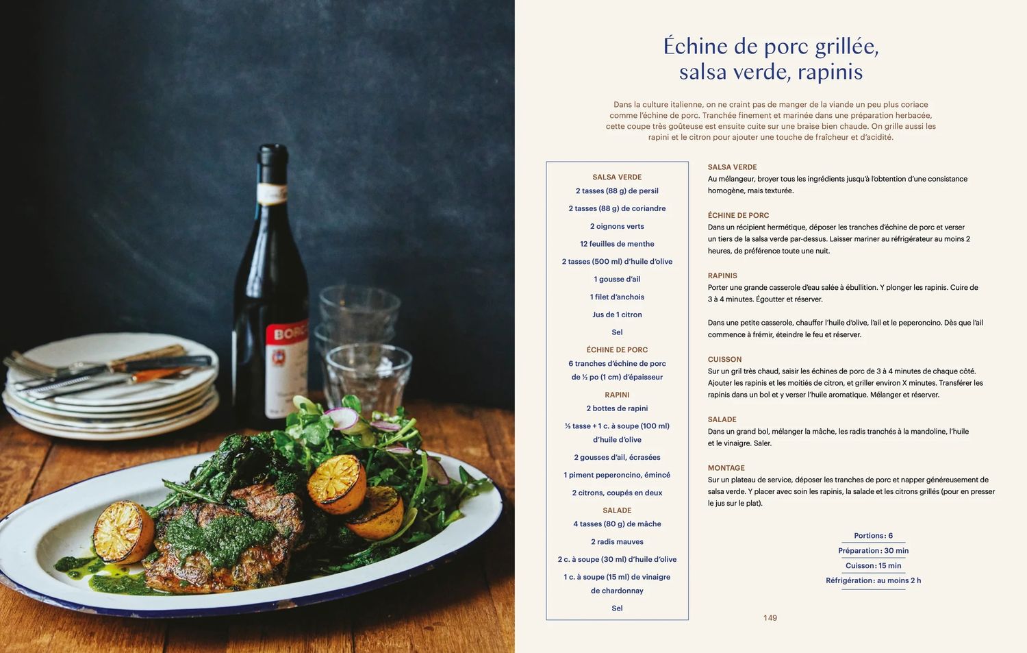 Moccione — Histoires et recettes de notre petit resto italien (Qc)