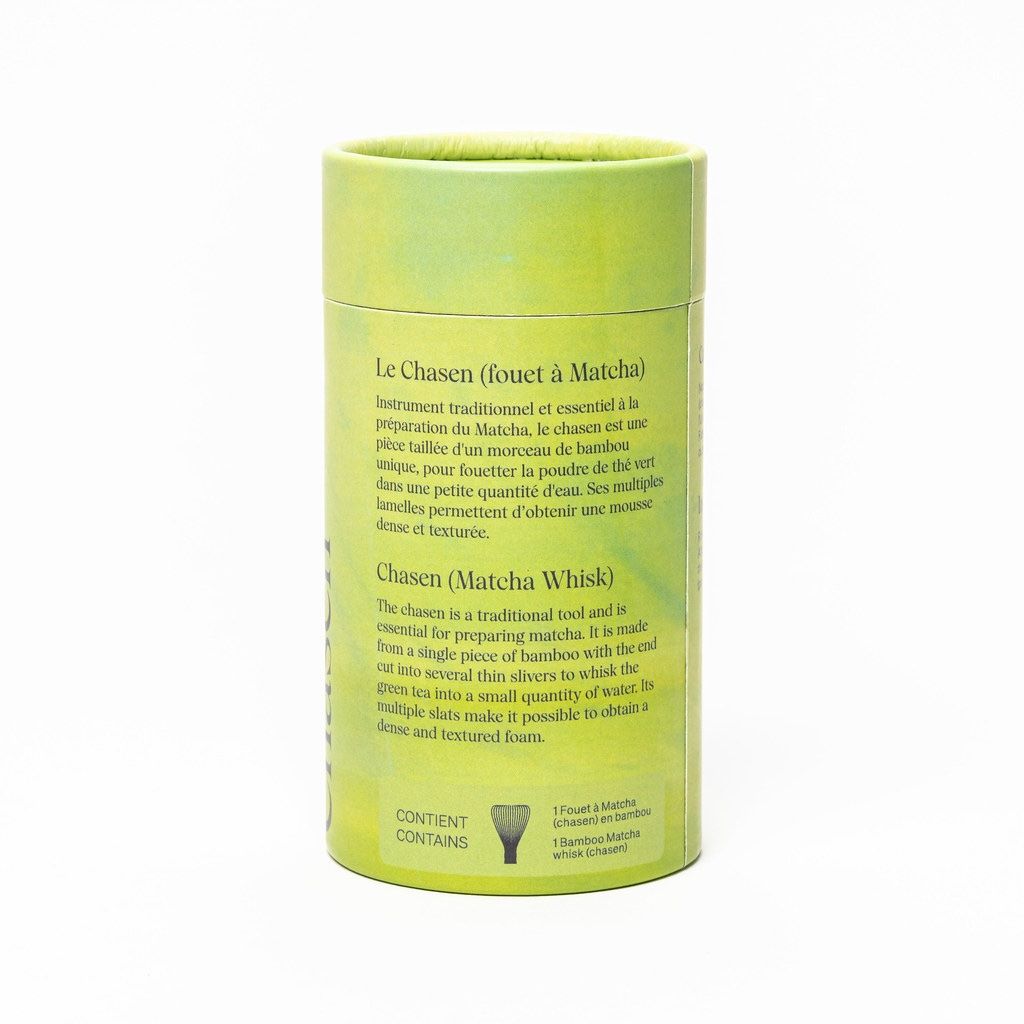 Chasen (fouet à matcha) en bambou blanc