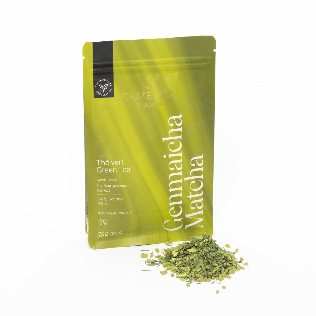 Genmaicha Matcha biologique* (Japon)