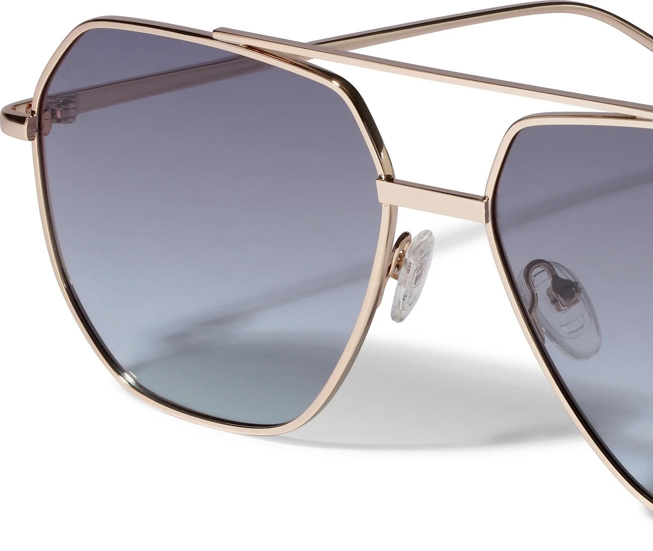 Lunettes de soleil Ana - gris &amp; or