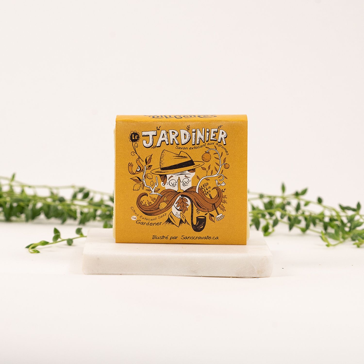 Savon Le jardinier exfoliant aux agrumes (Qc)