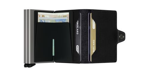 Secrid - Portefeuille double en CUIR ORIGINAL RFID Twinwallet 3 ans de garantie* (NL, UE)