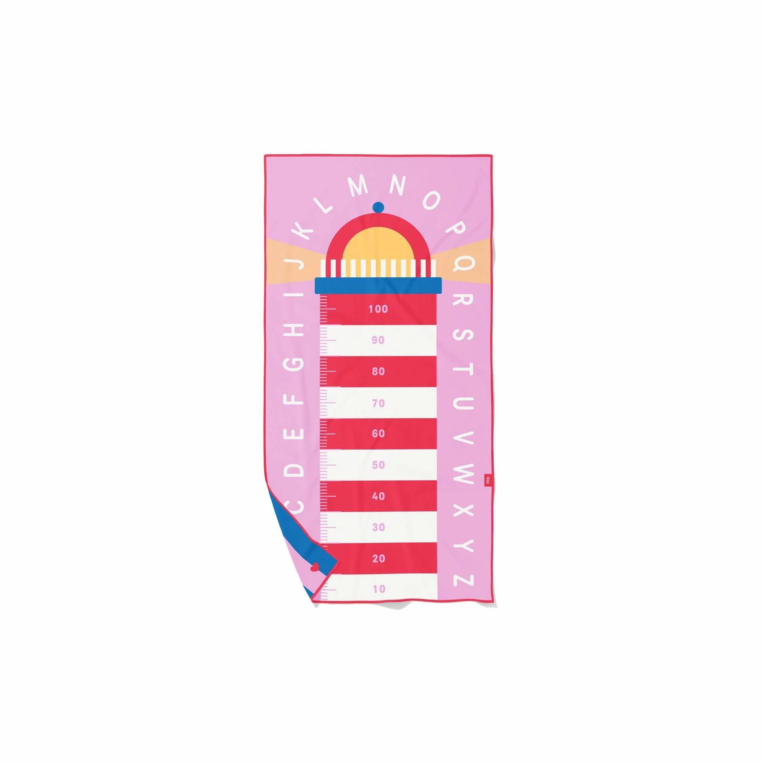 PHARE - Serviette de jeu | plage et cape anti-sable (140 x 70 cm)