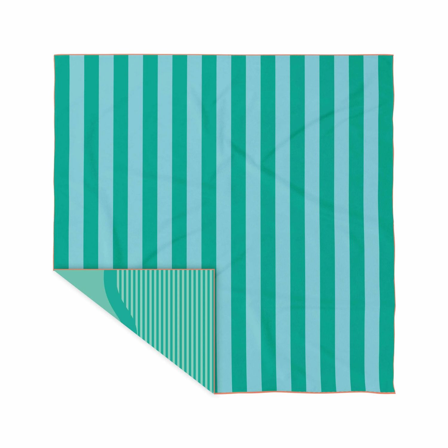 SAFARI ou CIRCUIT - serviette de picnic | plage séche-rapide avec boucle (180 x 180 cm)