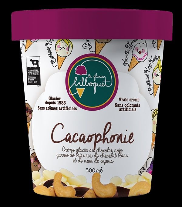 Crème Glacée Cacaphonie signé Bilboquet (Qc)