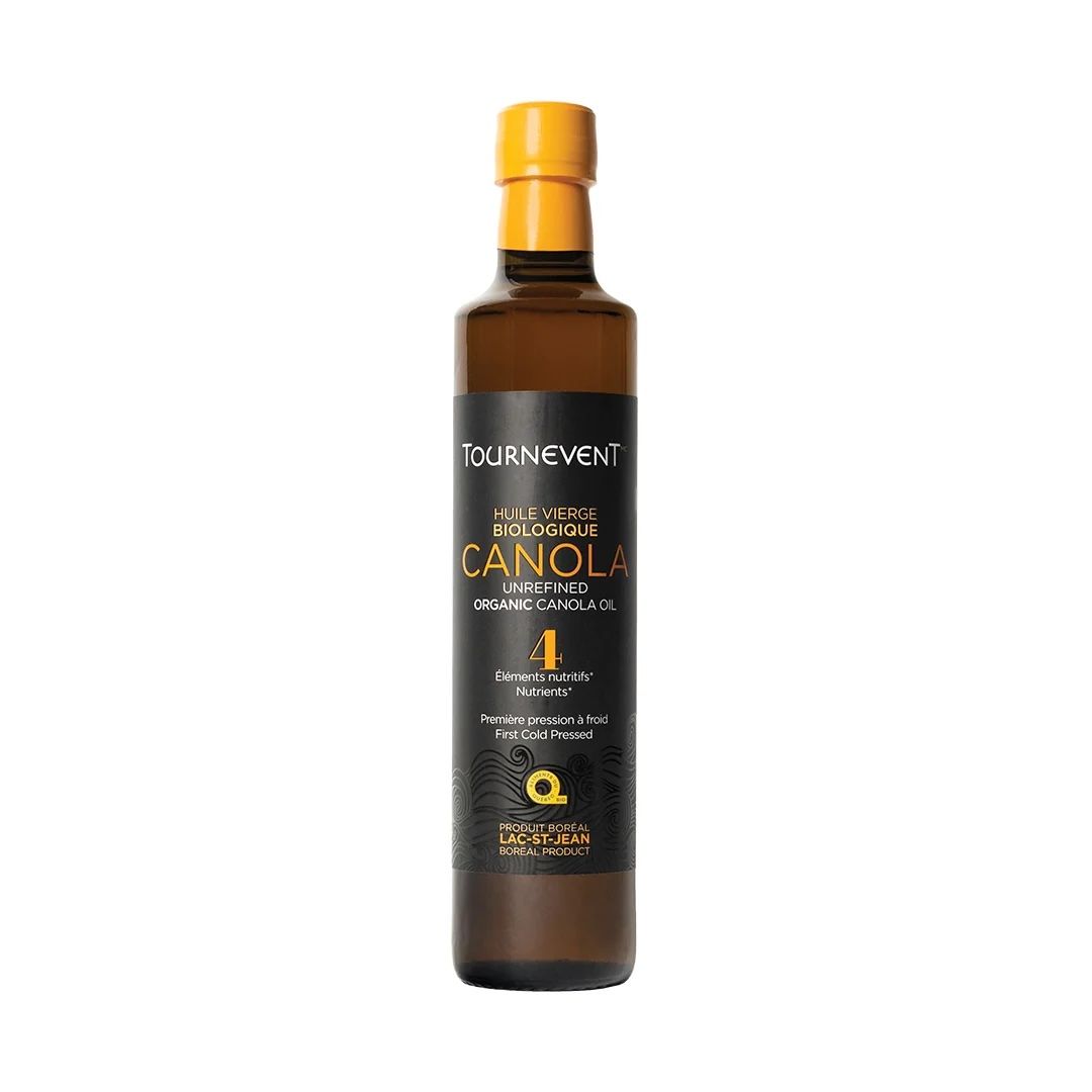 Huile de canola vierge Biologique - première pression à froid (Qc)