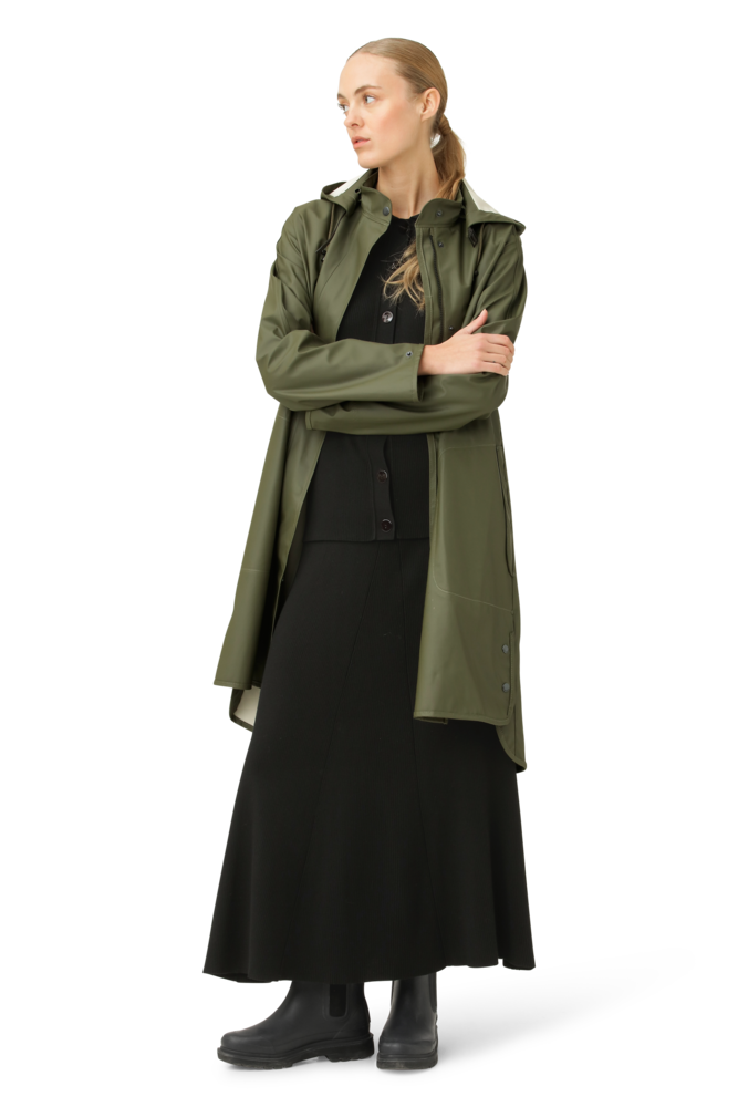 Ilse Jacobsen |  Imperméable léger | Vert armée