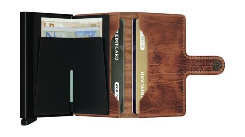 Secrid - Portefeuille en CUIR DUTCH MARTIN RFID Miniwallet 3 ans de garantie* (NL, UE)
