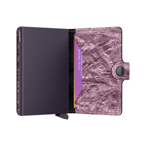 Secrid - Portefeuille en CUIR CRUNCH Miniwallet 3 ans de garantie* (NL, UE)
