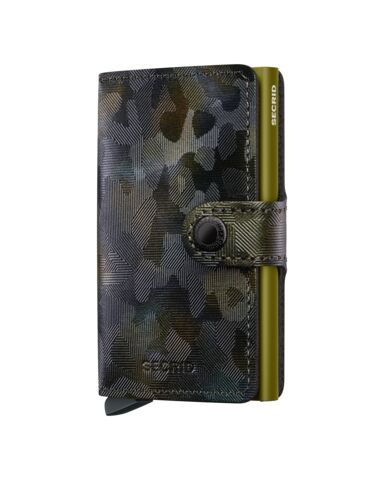 Secrid - Portefeuille en CUIR JUNGLE RFID Miniwallet 3 ans de garantie* (NL, UE), Couleur: Mousse
