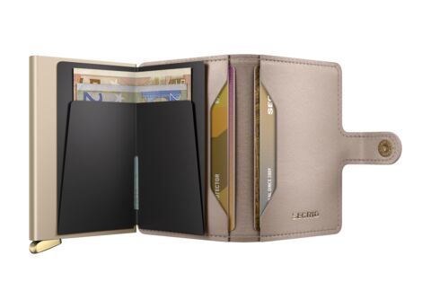 Secrid - Portefeuille CUIR EMBOSSÉ DIAMANT RFID Miniwallet 7 ans de garantie* (NL, UE)