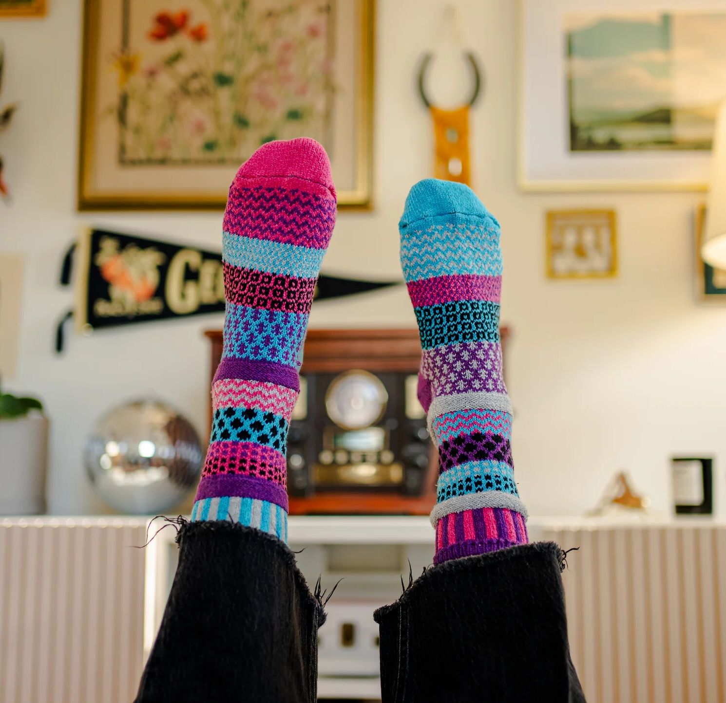 Chausettes Solmate en coton 100% recyclé