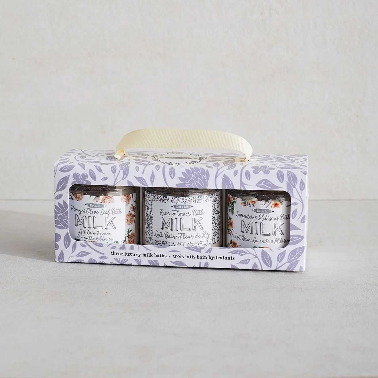 Coffret cadeau Collection de laits bain