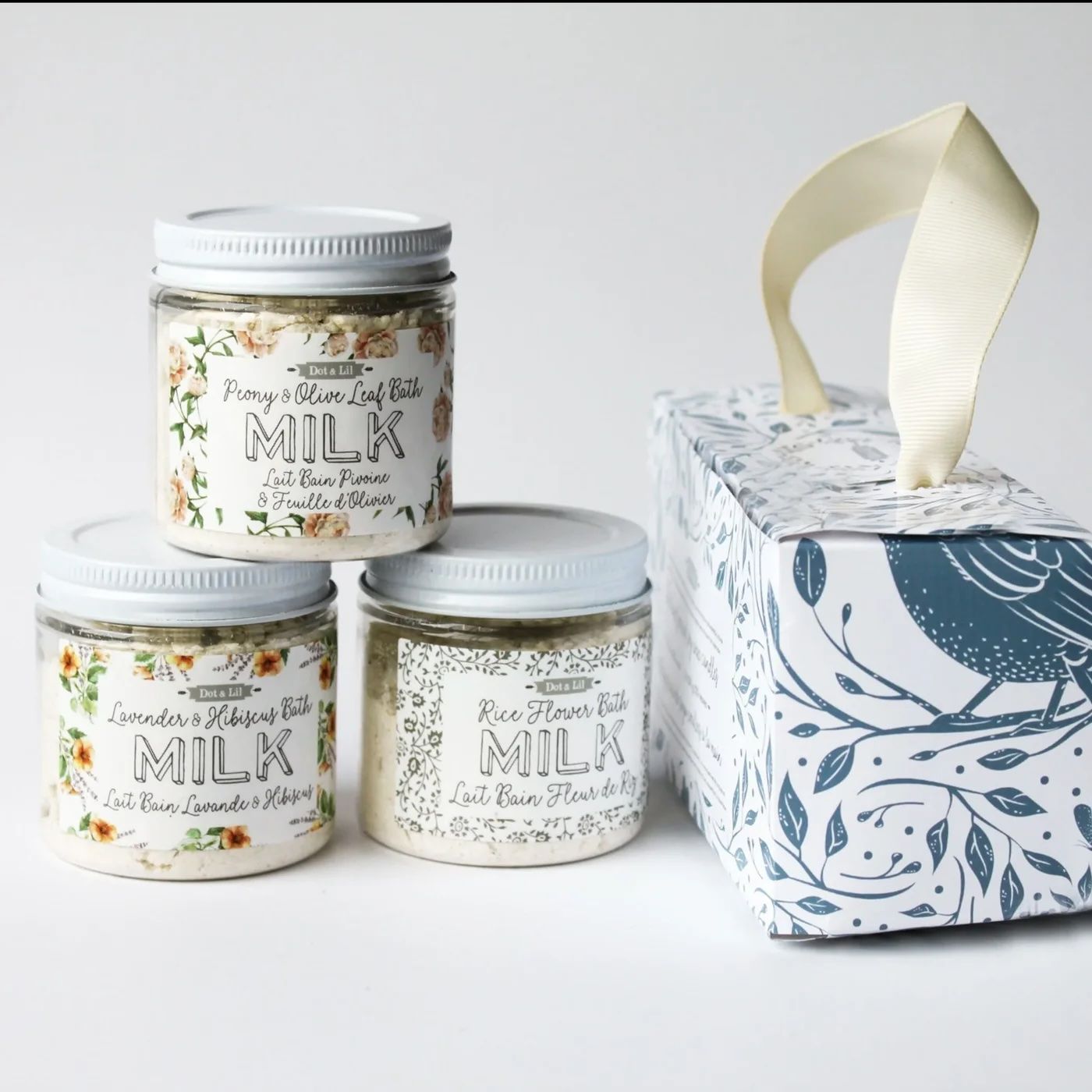 Coffret cadeau Collection de laits bain