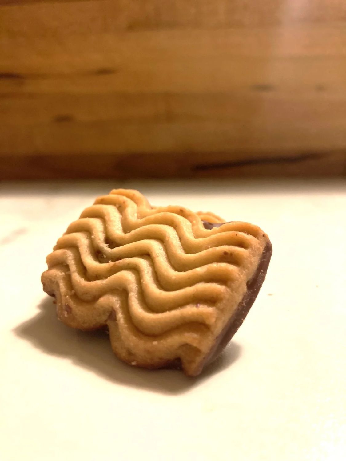 Boîte de biscuits des Fêtes de Cabane sur le Roc (Qc)