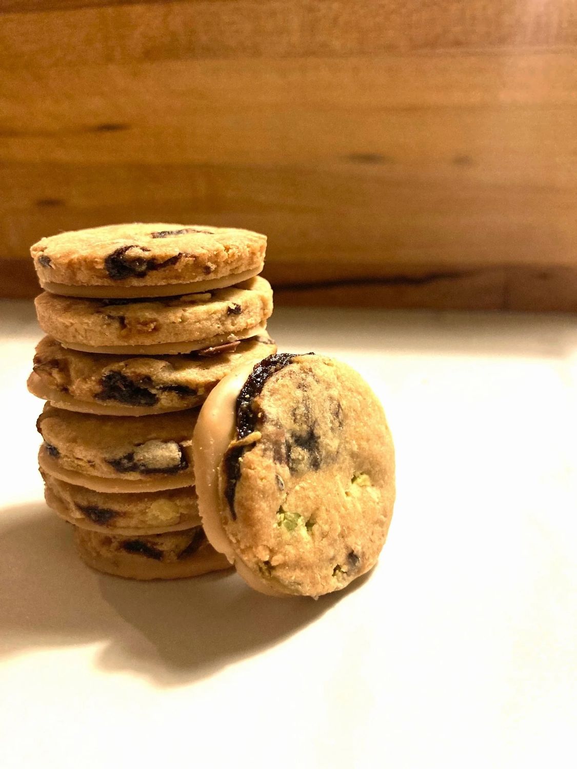 Boîte de biscuits des Fêtes de Cabane sur le Roc (Qc)