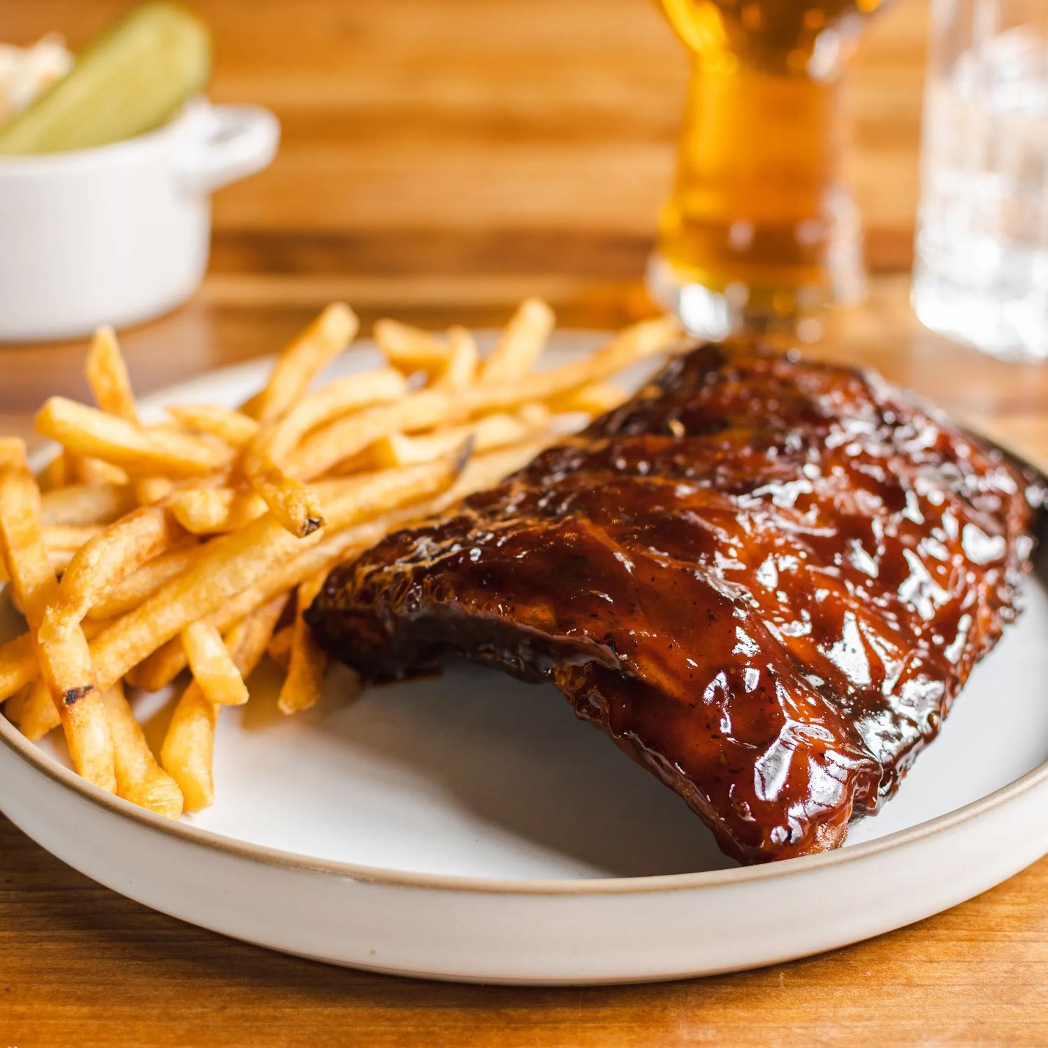 Côtes levées de porcelet Gaspor cuites (Qc)